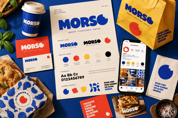 Brand Start – esempio di logo e identità visiva professionale PS Creativity