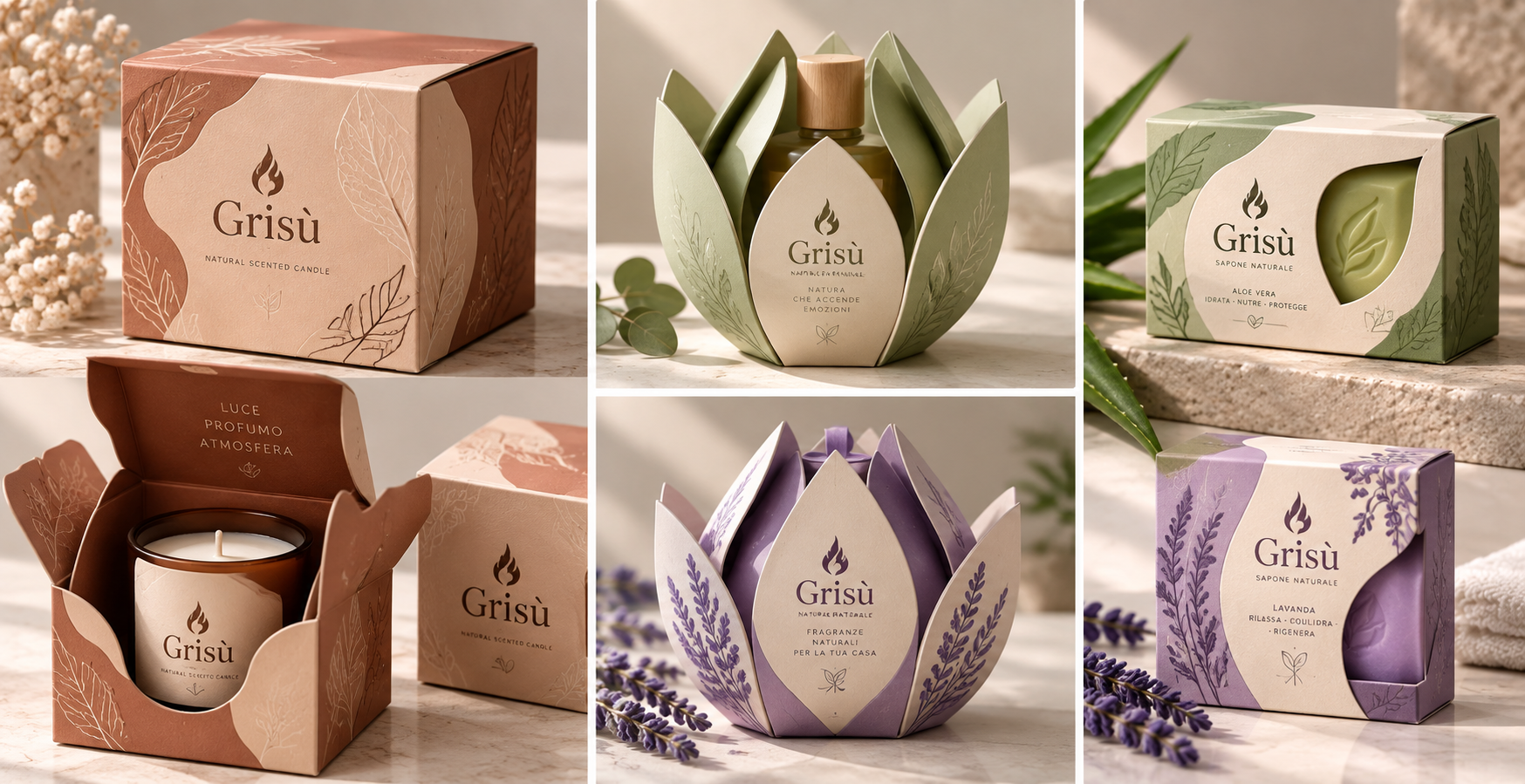 Packaging creativo personalizzato con scatole e confezioni sagomate