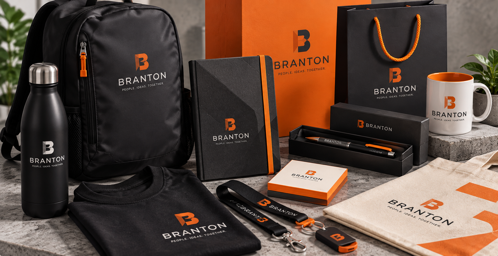 Gadget e merchandising personalizzati Branton